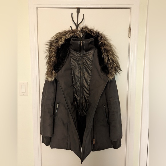 Sicily fur trimmed parka - size L - Picture 2 of 8